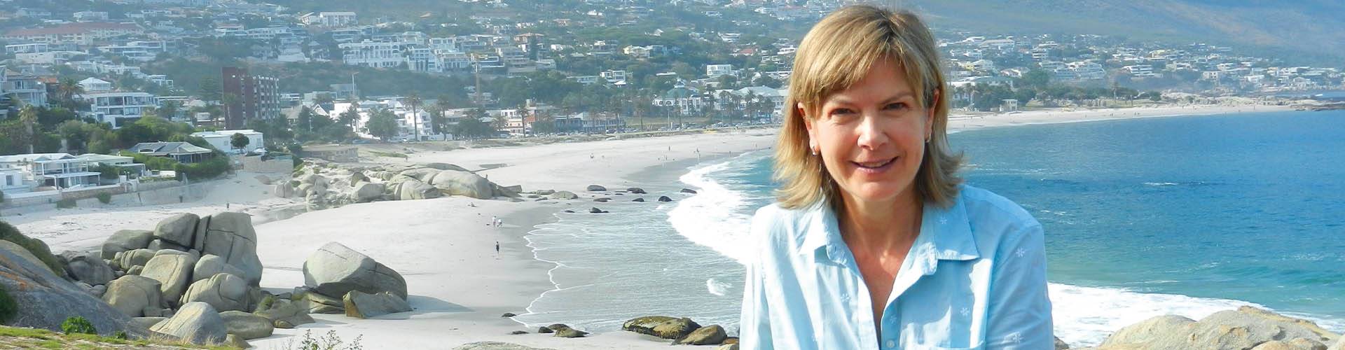 Penny Smith in South Africa