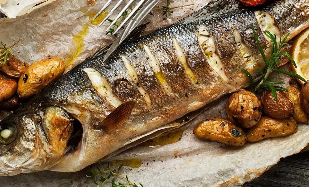 Fish with potatoes